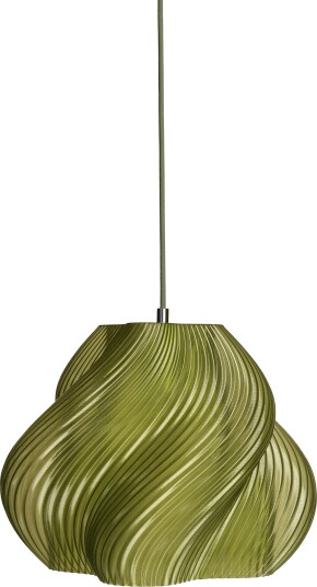 Soft Serve Pendel 03 Krom / Olive