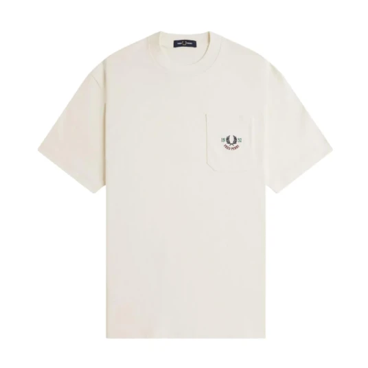 Fred Perry Relaxed 1952 Tennis T-Shirt Ecru