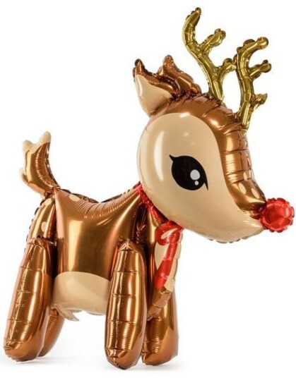 PartyDeco Folieballong Julerein