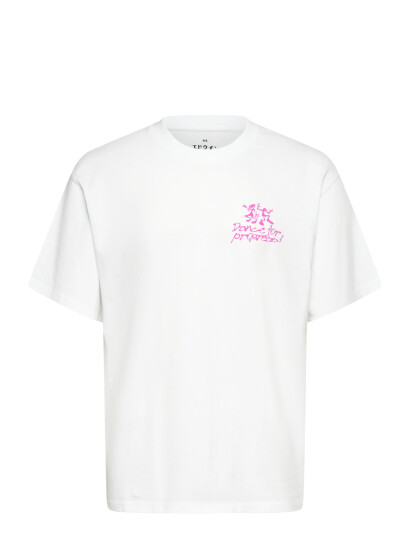 Edwin Tokyo Dance Union T Shirt White   White   XS
