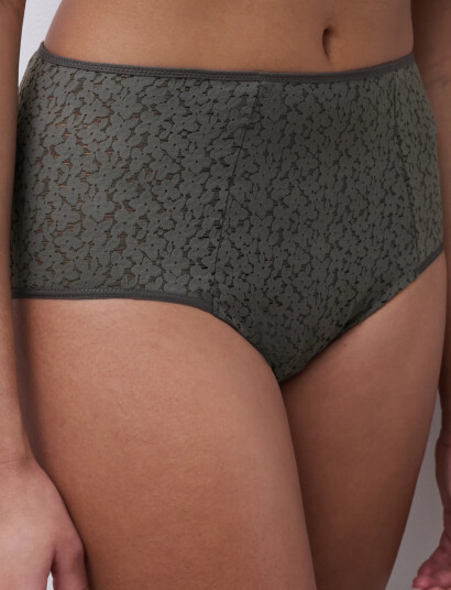 CHANTELLE Norah High Waisted Full Brief Khaki green 38