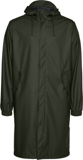 Rains Unisex Fishtail Parka Green, XXL Rains Unisex Fishtail Parka Green, XXL