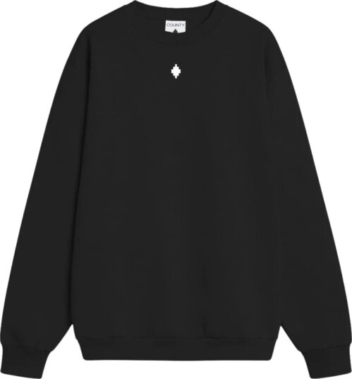 Marcelo Burlon Herre Gensere & Hettegensere Svart S, Marcelo Burlon Herre Gensere & Hettegensere Svart S,