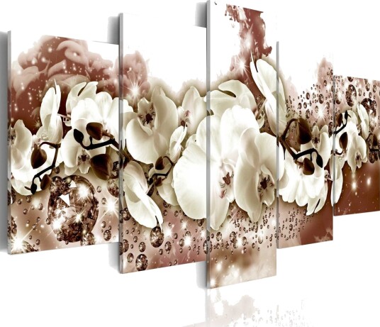 Bilde Chocolate Orchid 100x50 Artgeist sp. z o. o.