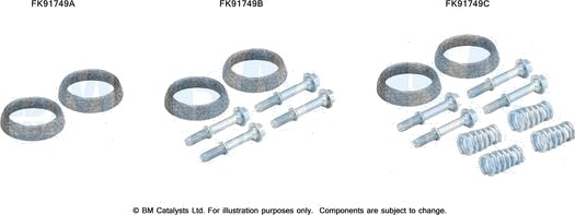 Monteringssett, katalysator BM CATALYSTS FK91749