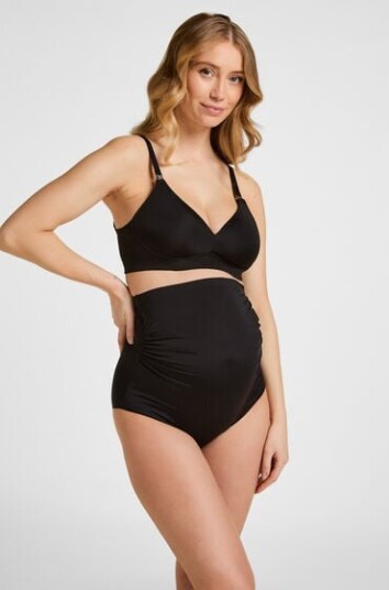 Hunkemöller Graviditets Brazilian Smooth Svart