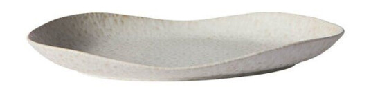 Muubs Tega tallerken 36x24 cm beige Muubs Tega tallerken 36x24 cm beige