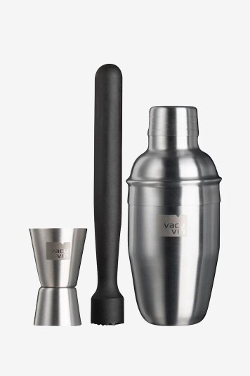 Vacuvin Cocktailsett Basic Sølv Vacuvin Cocktailsett Basic Sølv
