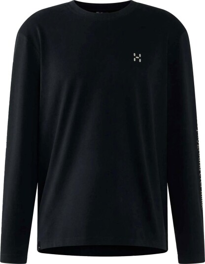 Haglöfs Men"s Haglöfs Ls Tee True Black 1 XXL