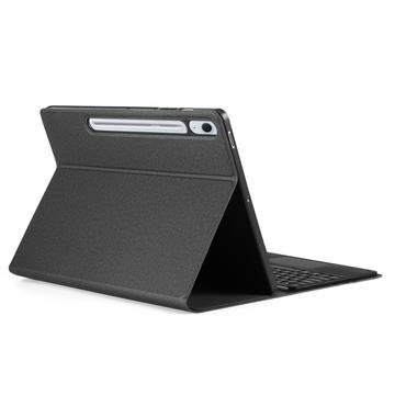 Dux Ducis Samsung Galaxy Tab S10 FE+ Deksel med Bluetooth tastatur Svart