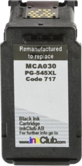 inkClub MCA030 Blekkpatron, erstatter Canon PG-545XL, svart, 400 sider