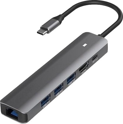 Usb Hub Extra Digital Adapter Usb Type C Hdmi Lan 3X Usb 3.0 Type A Usb Type C Pd100w Usb Hub Extra Digital Adapter Usb Type C Hdmi Lan 3X Usb 3.0 Type A Usb Type C Pd100w
