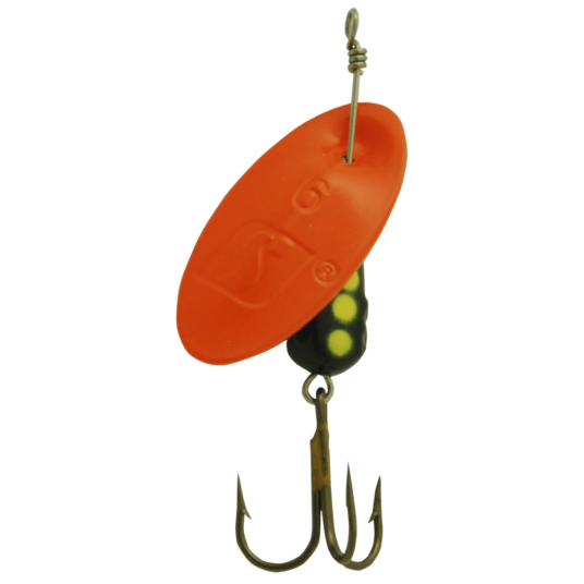 Spesial Spinner 9 g FL/Y Orange/Sort