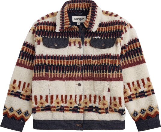 Wrangler Sherpa Trucker FUN FAIRISLE XL x 00