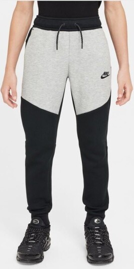 Nike Joggebukse NSW Tech Fleece   Svart/Grå Barn størrelse M: 137 147 cm
