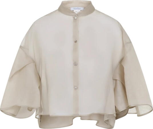 Max Mara Dame Bluser & Skjorter Beige S,