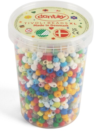 Dantoy Classic Tivoli Perler XL 1580 Stk Dantoy Classic Tivoli Perler XL 1580 Stk