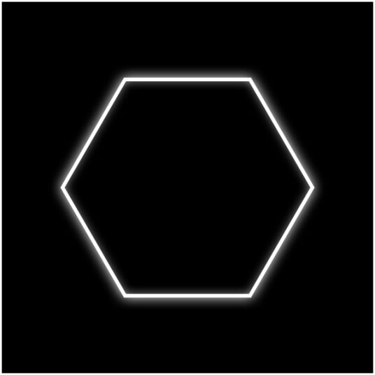 Dr Dirt Garasjebelysning Hexagon Garage Sky Gen2 Single 105 x 115 cm