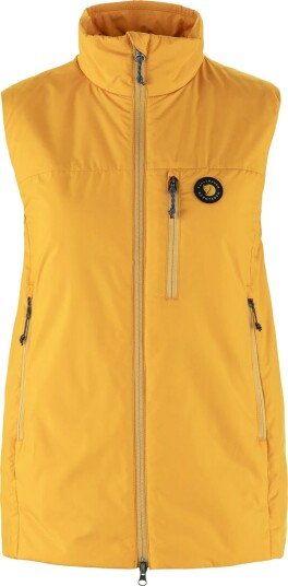 Fjellreven Bergtagen 60 Insulation Vest W Mustard Yellow L Fjellreven Bergtagen 60 Insulation Vest W Mustard Yellow L