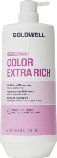 Goldwell Dualsenses Color Extra Rich Shampoo 1000 ml for tykt og grovt hår Goldwell Dualsenses Color Extra Rich Shampoo 1000 ml for tykt og grovt hår