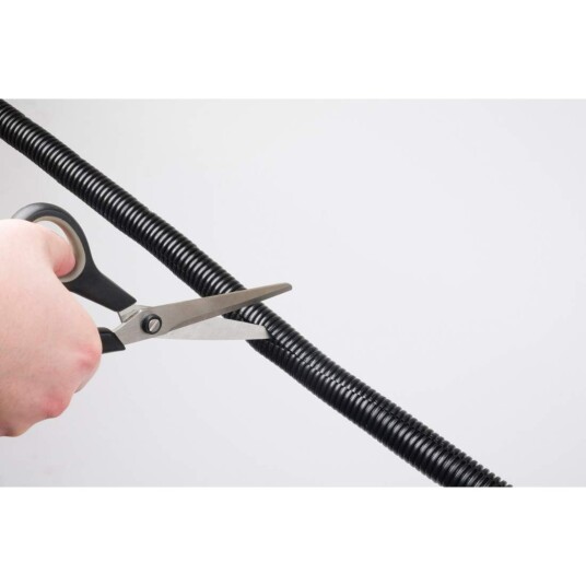 D line Kabelkanal 32mm Slotted Black 1,1m