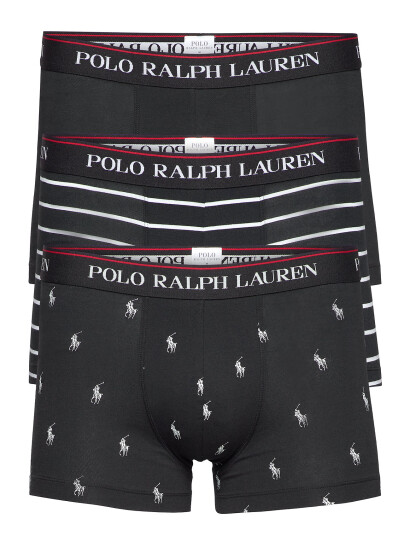 Polo Ralph Lauren Classic Stretch Cotton Trunk 3 Pack Black XL