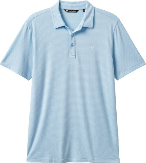 Travis Mathew The Heater Golf pologenser herre Heather Dream Blue XX Large