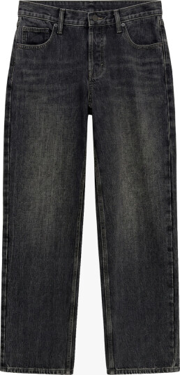 Topshop Ember Low Rise Wide Denim Jeans Sort 27/32