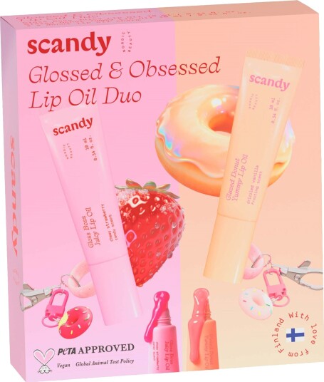 Scandy Glossed & Obsessed Lip Oil Duo