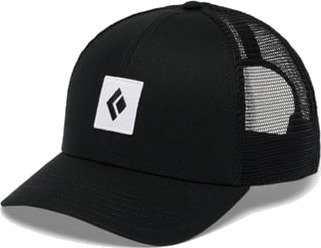 Black Diamond Trucker Hat Black Black White Icon
