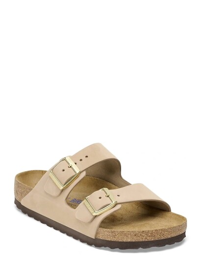 Birkenstock Arizona Sfb Lenb Beige 39 Birkenstock Arizona Sfb Lenb Beige 39