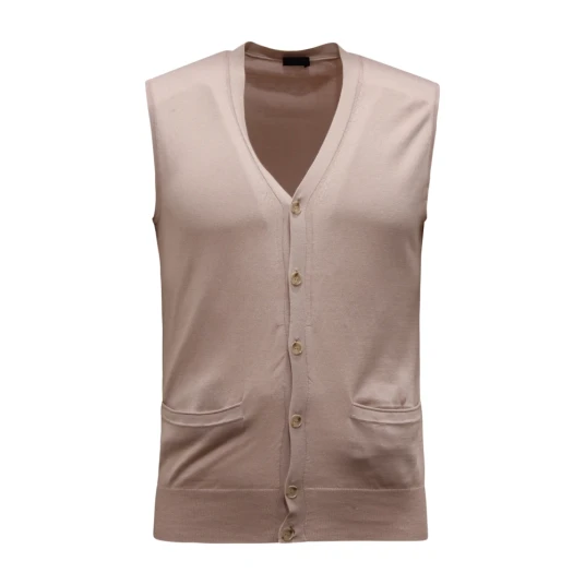 Paolo Pecora Herre Jakker Beige S, Paolo Pecora Herre Jakker Beige S,