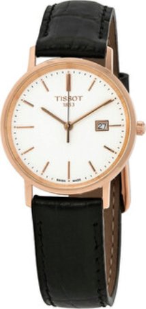 Tissot Dameklokke T922.210.76.011.00 Goldrun Sølvfarget/Lær Ø39 mm