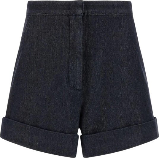 Max Mara Dame Shorts Blå XS,