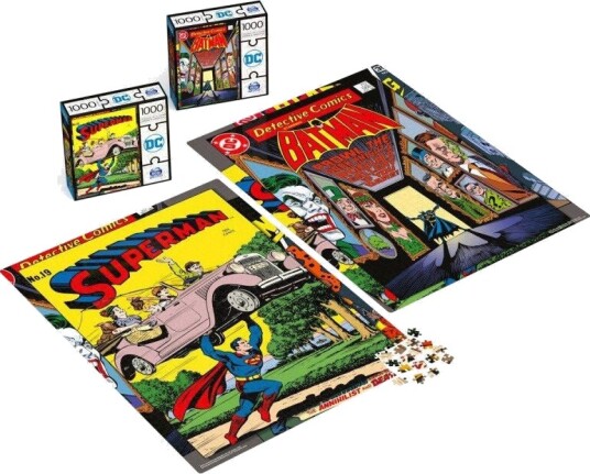 SM Games & Puzzles DC Comics Puslespill 2 pk 1000 stk