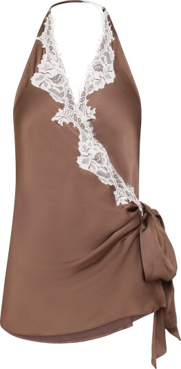 Faithfull The Brand Marea Top Brown XS
