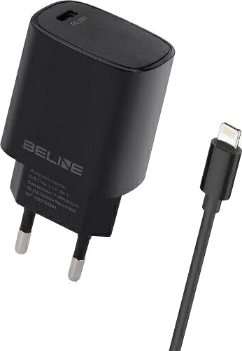 Beline Lader Beline Ład. Nettverk. 1X Usb-C 20W + Lynkabel Svart/Svart Pd 3.0 Blncb20l Beline Lader Beline Ład. Nettverk. 1X Usb-C 20W + Lynkabel Svart/Svart Pd 3.0 Blncb20l