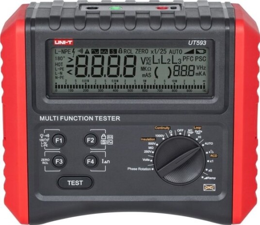 Uni T LEC MIE0164 Ut593 Multifunksjonsmåler For Elektrikere Uni T LEC MIE0164 Ut593 Multifunksjonsmåler For Elektrikere