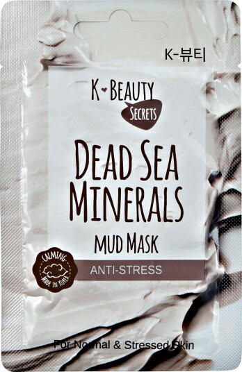 K-Beauty Secrets Dead Sea Minerals Anti Stress Mud Mask 15 g