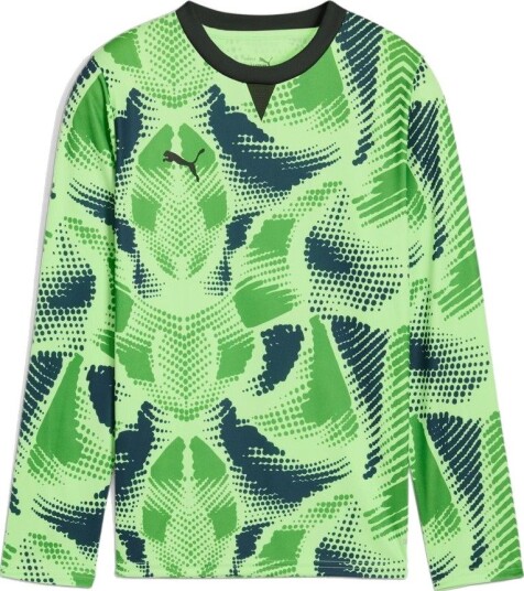 PUMA Keeperdrakt teamTarget Grønn/PUMA Svart Barn L/S 152 cm