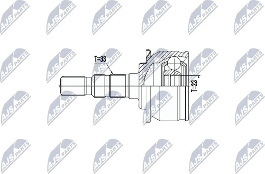 Nty Drivknute drivaksel NTY NPZ PL 039