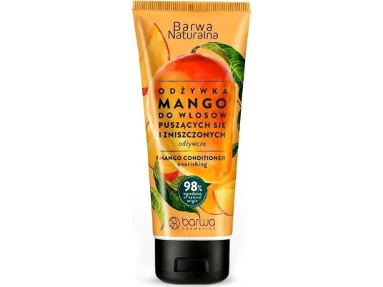 Barwa Barwa Conditioner For Krusete Og Skadet Hår Mango 200Ml