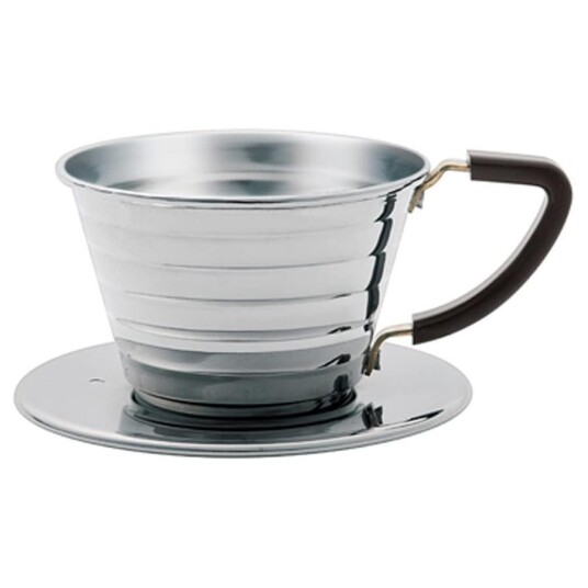 Kalita Wave Stainless Steel Dripper - 155 Kalita Wave Stainless Steel Dripper - 155