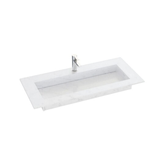 Dansani Inzo Angular D45,50cm Silestone Eternal Statuario 100-119cm