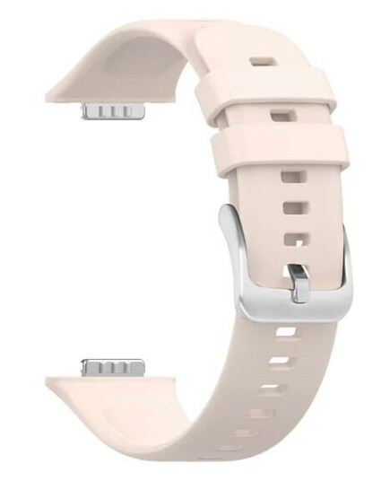 FIXED Silicone Strap for Huawei Watch FIT2 Pink