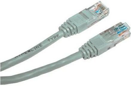 Logo Rj-45/Rj-45 Kat.5E U/Utp Szary 10M 2611