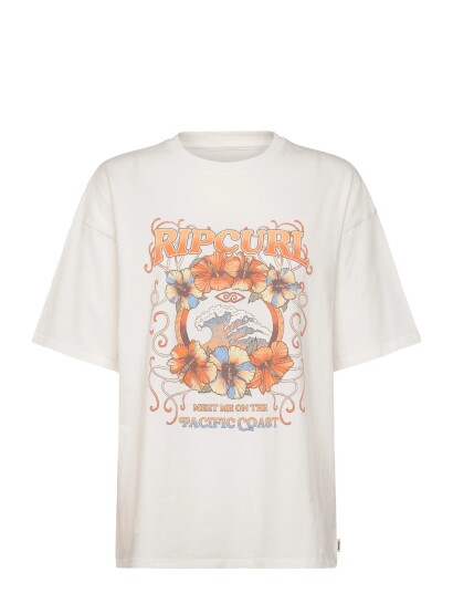 Rip Curl Pacific Coast Heritage Tee White M Rip Curl Pacific Coast Heritage Tee White M