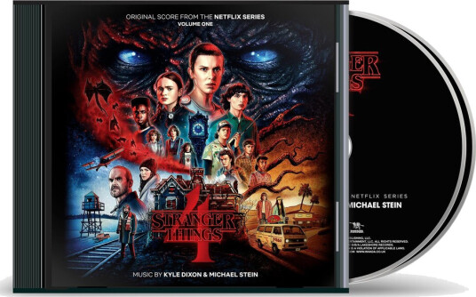 Kyle Dixon Stranger Things 4 vol 1 original Score Netflix CD