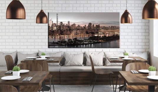 Tavle Manhattan At Twilight 120X60 Artgeist sp. z o. o.