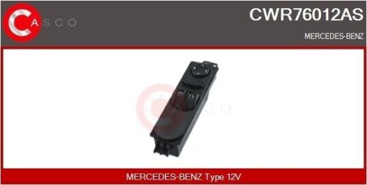 Bryter, vindusheis CASCO CWR76012AS Bryter, vindusheis CASCO CWR76012AS